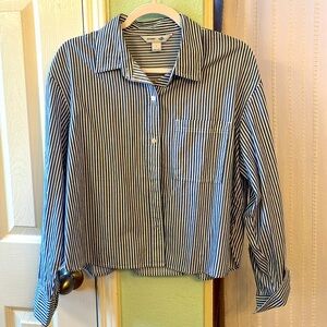 The Cropped Shirt by old navy. New. Women’s button down.